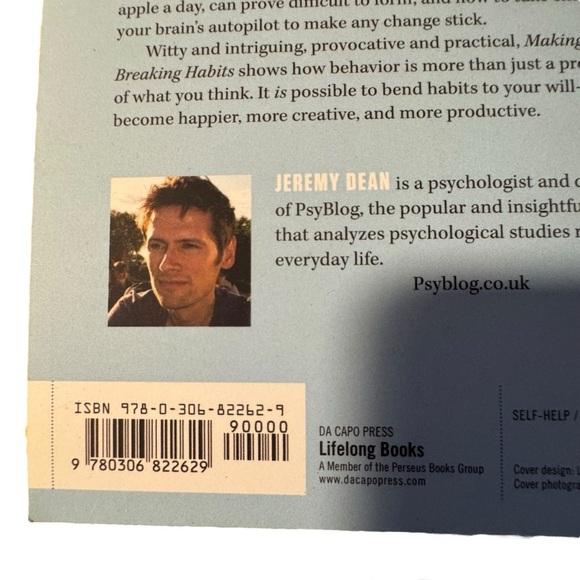 2/$10 Making Habits, Breaking Habits Book by Jeremy Dean - Picture 4 of 4